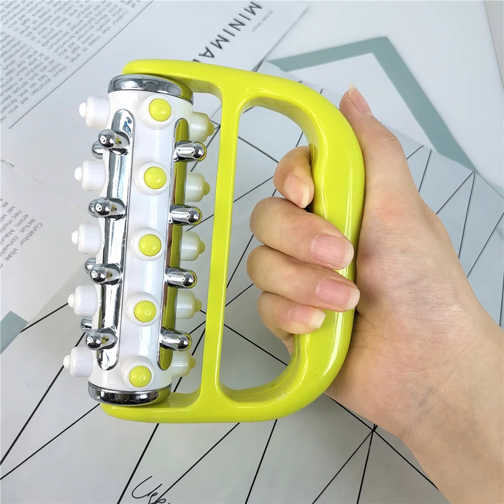 

Massage Roller 1pc Handle Fat Press Press Roller Massager Body Lymphatic Massage Body Portable Face Lift Tools Roller massager