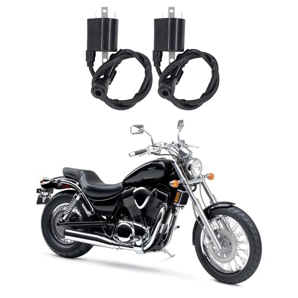 2 шт. мотоциклетная передняя и задняя катушка зажигания для VS1400 Intrumer 1400 1987 1988 1989 1990