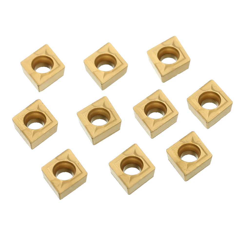 

10PCS CCMT060204 CCMT21.51 Carbide Inserts For Lathe Turning Tool Holder Impact Resistance Lathe Tool CNC Turning Insert