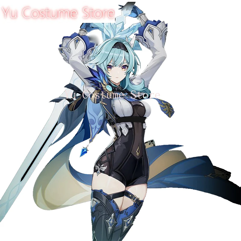 YuCostumeАниме! Genshin Impact EuLa игровой костюм элегантные комбинезоны униформа косплей
