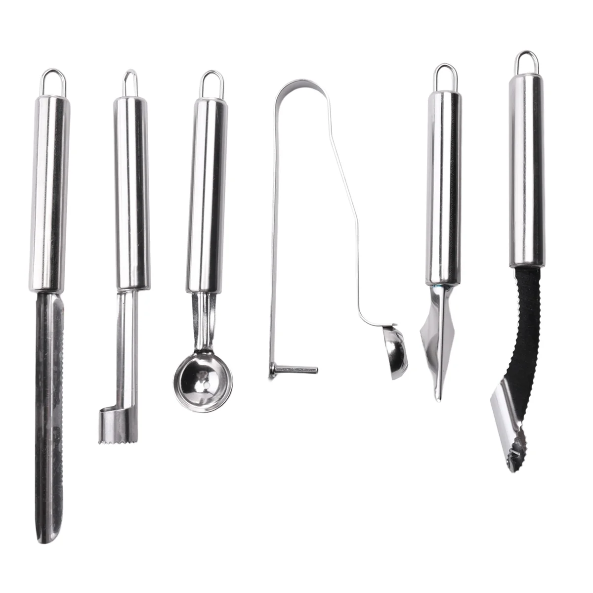 6 шт. инструменты для сердцевины пеца Цalapeno сердцевина фруктов и овощей из