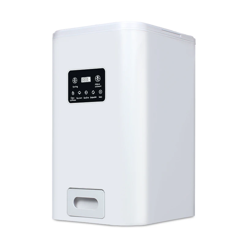 

Intelligent Household Rice Bucket, Insect Proof and Moisture-proof Rice Box, Sealed Vacuum Rice Tank