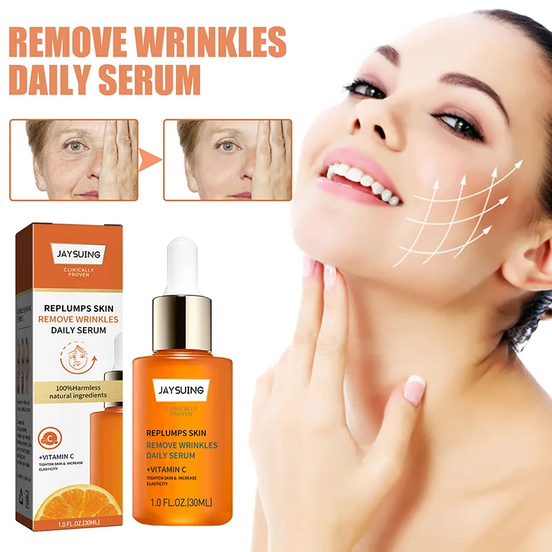 

Face Wrinkle Remover Serum Anti-Aging Fade Fine Line Lifting Firming Moisturizing Essence Whitening Brighten Repair Skin