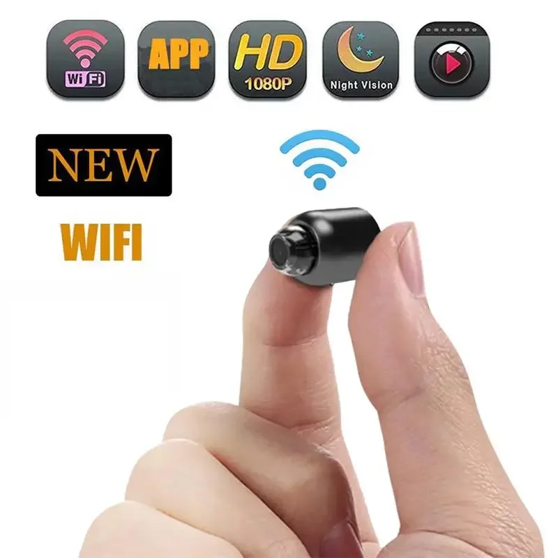 

Мини-камера видеонаблюдения с Wi-Fi, 1080P, HD