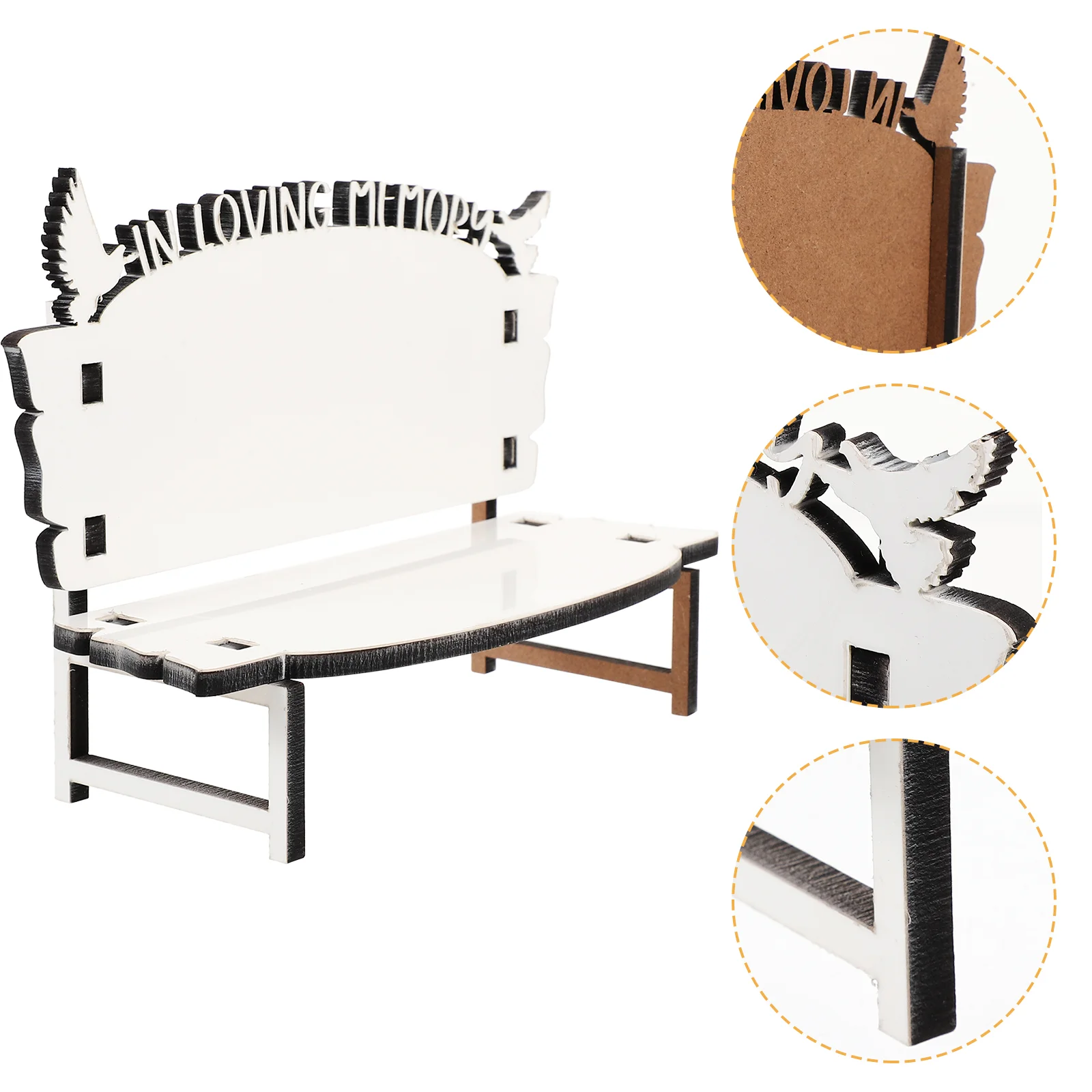 Белый стул эмбриона стол фотосублимационный орнамент пустые незавершенные