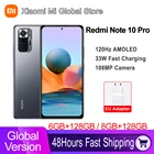 Смартфон Xiaomi Redmi Note 10 Pro, 6 ГБ8 ГБ 64 Гб128 ГБ, камера 732 МП, Snapdragon 120G, Гц, AMOLED дисплей