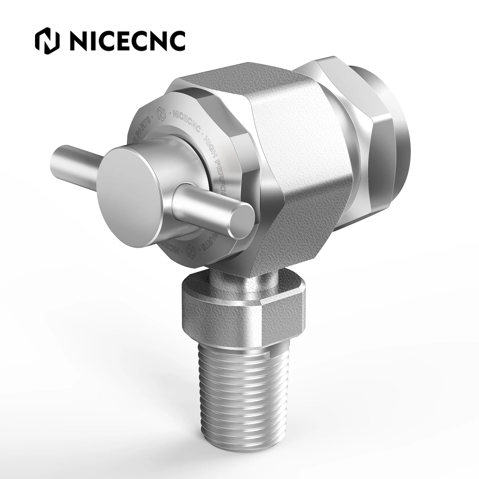 

1/8 "NPT Мужской азотный шок Инструмент для заправки клапана Шредера без потерь для ATV UTV Yamaha YFZ Raptor Polaris RZR XP Can Am Maverick