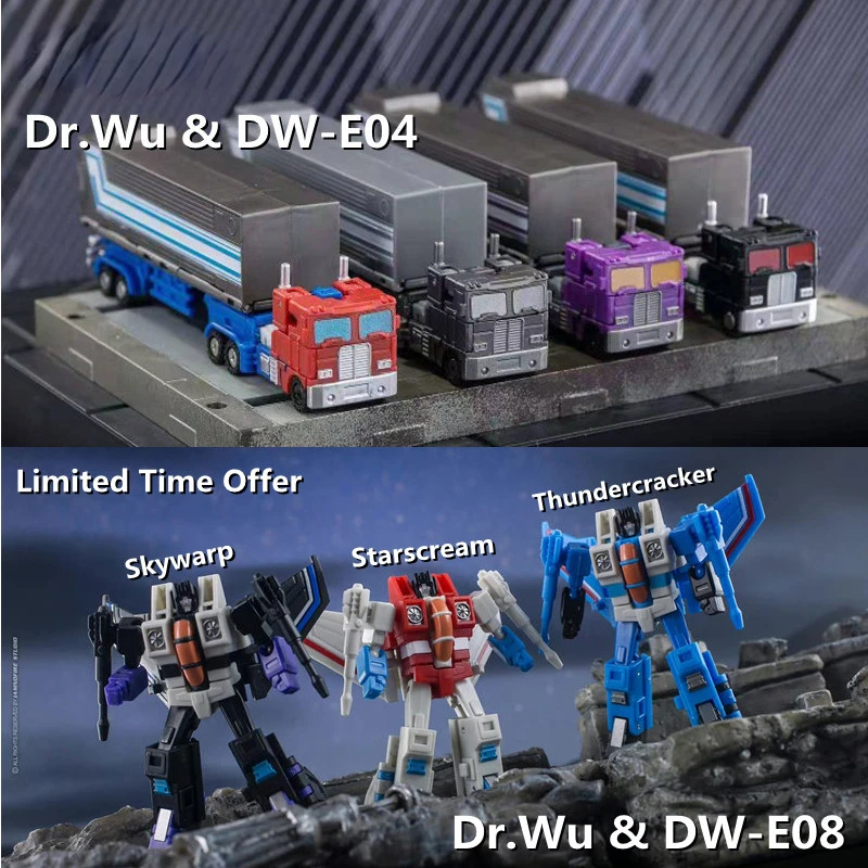 

В наличии трансформер DR.WU G1 DW-E15 Темное Небо DW-E16 Sound Master Powerglide Blaster Seaspray маленькие масштабы экшн-Фигурки игрушки