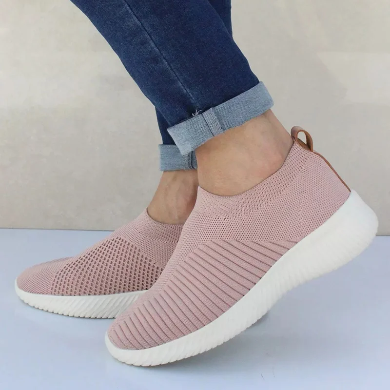 Gold Bian net surface breathable shoes knitting socks shoes chun xia a casual shoes is natural leather shoes yards flat shoes