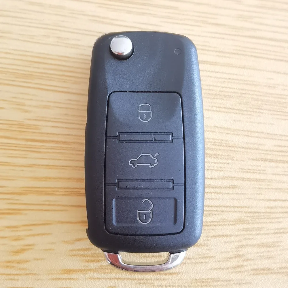 

3 Buttons Flip Folding Remote Replacement Car Key Shell Case Cover Fob For Audi A3 A4 A6 A8 RS4 TT Allroad Quttro RS4