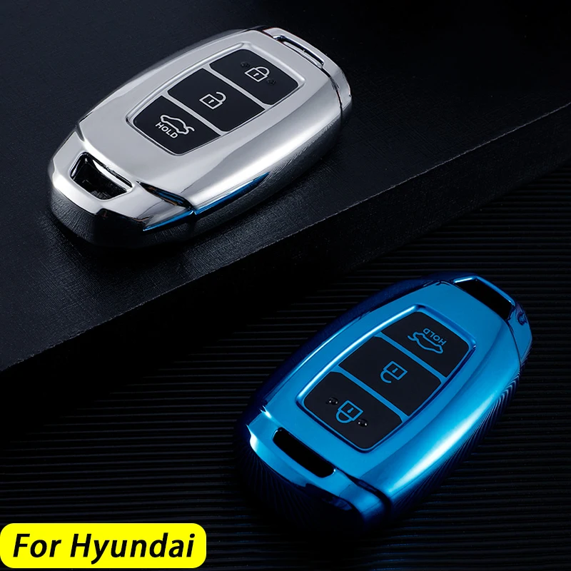 

Мягкий ТПУ чехол для автомобильного ключа чехол для Hyundai I30 Ix35 Kona Encino Solaris Azera Accent TM Palisade Santa Fe Аксессуары для ключей