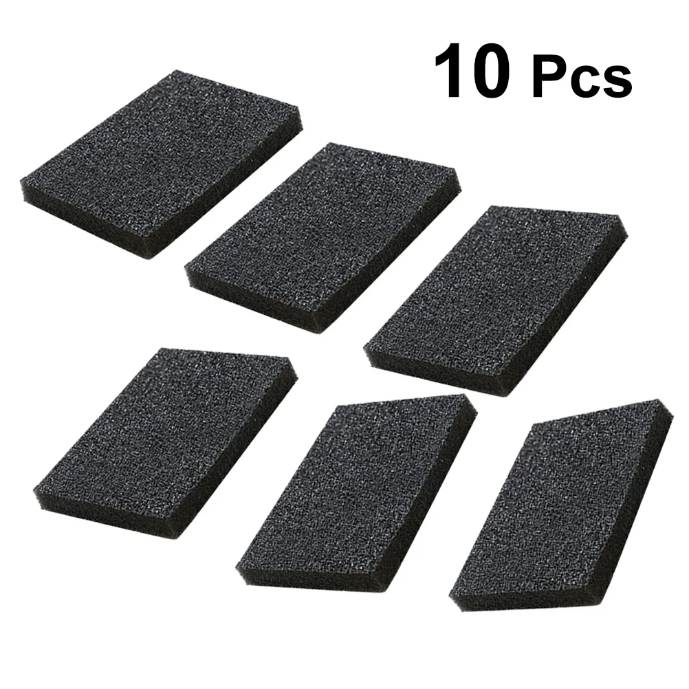 

10pcs Naturals Nano Carborundum Emery Cleaning Sponges Inhibit Stay Fresh Dish Sponges Walnut Scrubbers for Kitchen