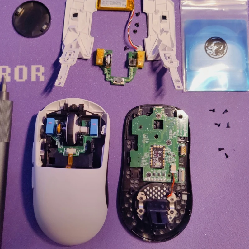 B0KA для logitech G Pro X Сверхлегкая мышь запасные части независимая Верхняя материнская