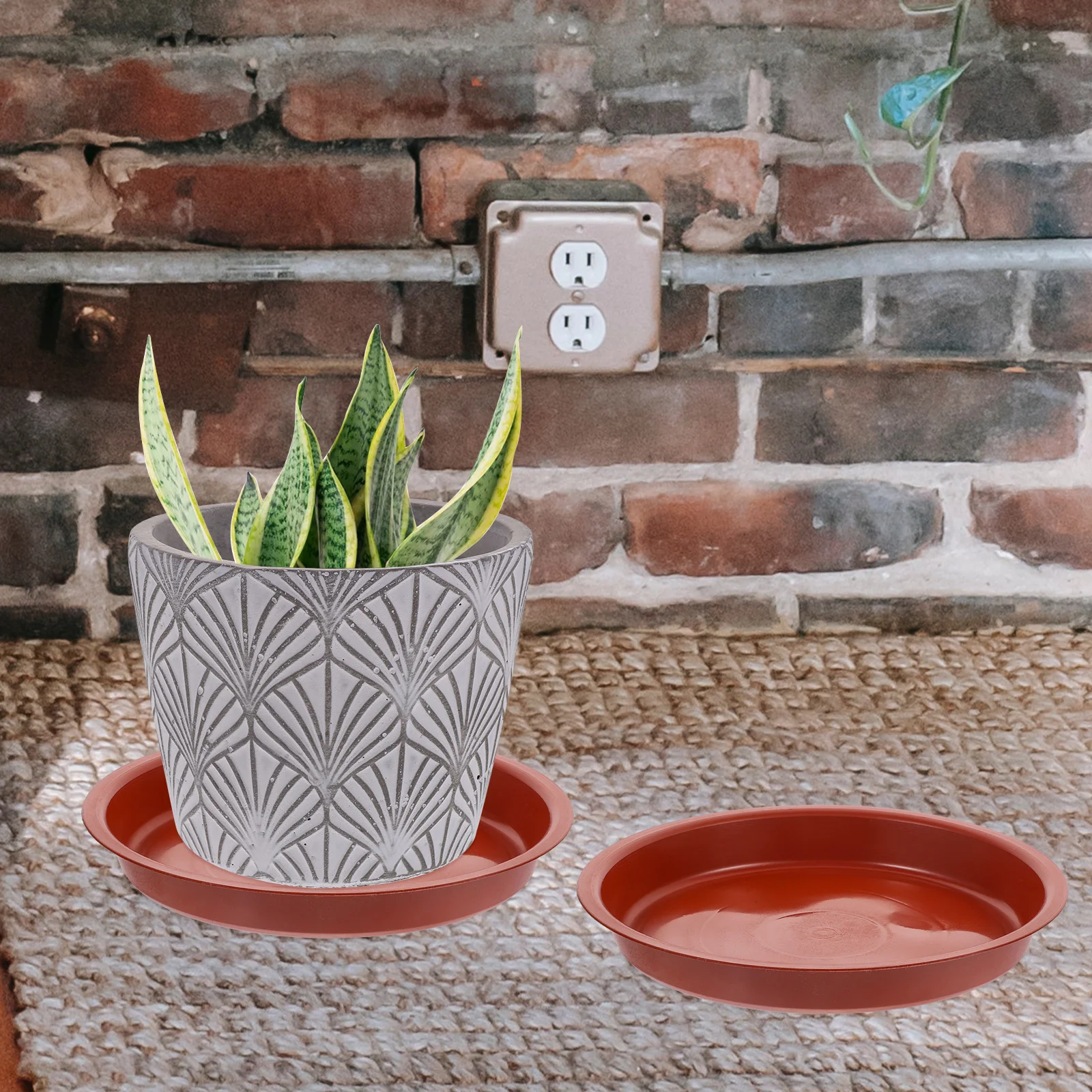 

20 шт., пластиковые блюдца для выращивания растений в горшках