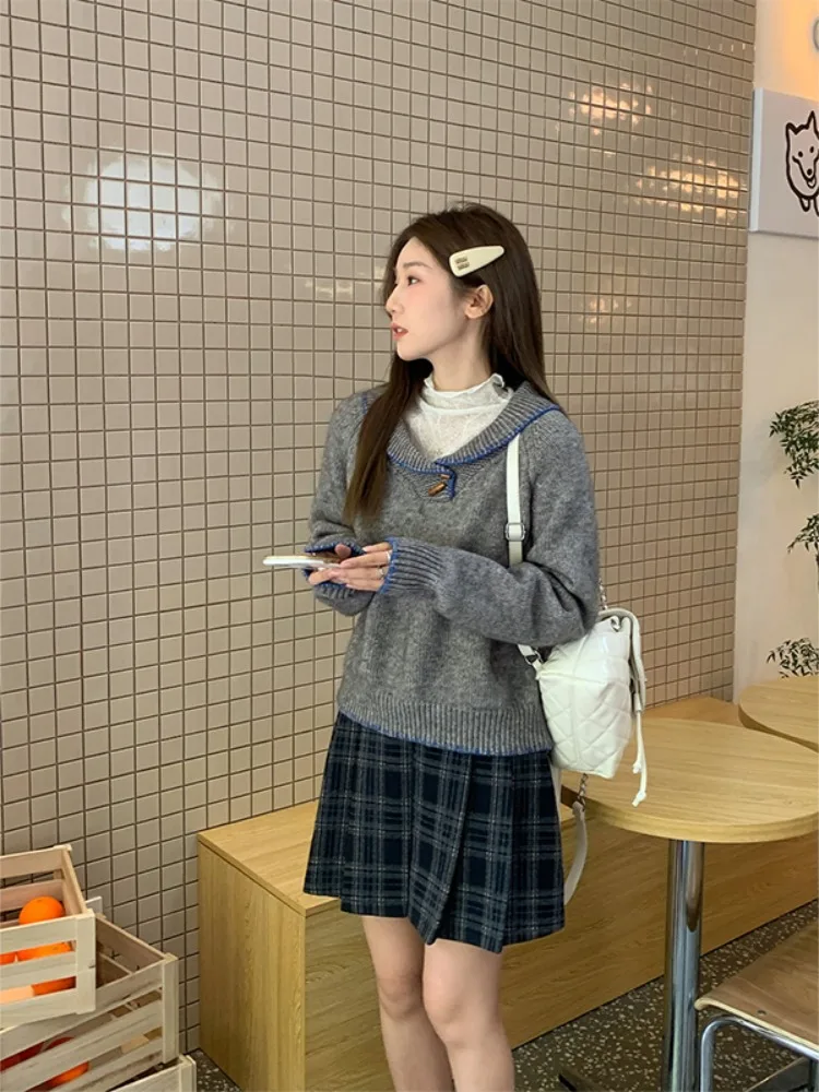 Женская рубашка с деревянными ушками и полувысоким воротником Design Sense Streamer