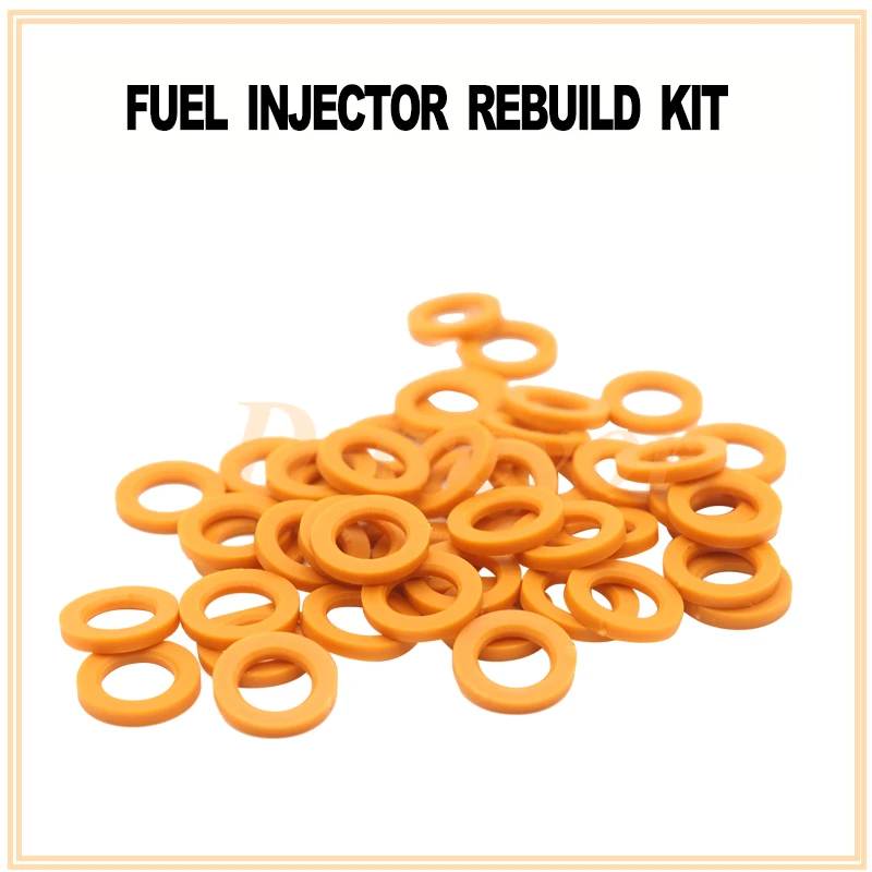 

Free shipping 500pieces 12.8mm OD:8mm Fuel injector repair kits Plastic Gasket for Bosch Ford Jeep Dodge American car 0280150943