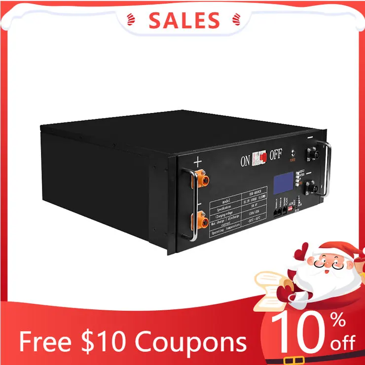 

5kw 10kw 15kw Lithium 24V 48v 100ah 200Ah Rack Mount Energy Storage Battery Series Lifepo4 Battery