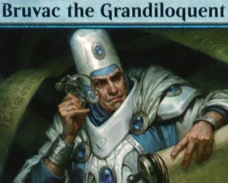 Фото «Bruvac the Grandiloquent» High TCG Волшебные прокси-карты Качество игры Прокси-сборная доска Играя Коллекционные карты №1