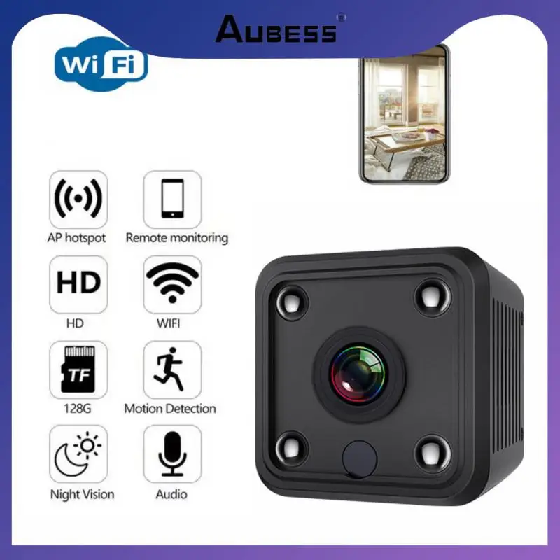

With Night Motion Mini Camera Mini Portable Small Cam Powerful Functions Portable Dvr Micro Webcam Smart Home Hd 1080p 128gtf X6