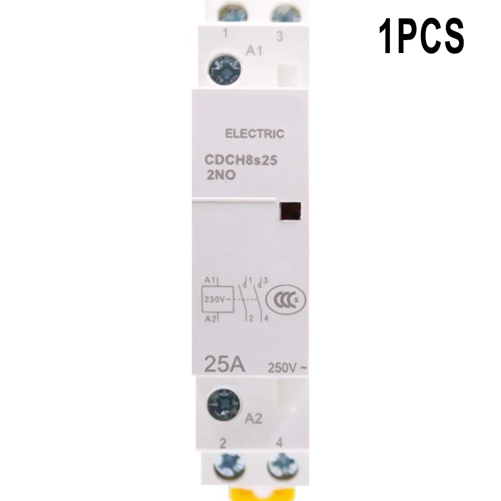 

Brand New Durable Testing Equipment AC Contactor 690V Rated Voltage White 1PC 2 Poles/4 Poles 25A Rated Current