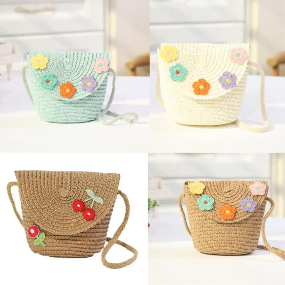 Детская Милая Сумка Через Плечо Ручной Работы С Цветочным Принтом Женский