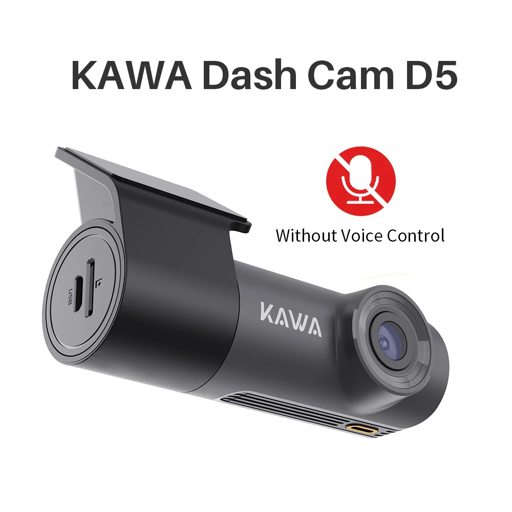 

Видеорегистратор KAWA для автомобилей D5, видеорегистратор 2K, видеорегистратор QHD DVR, голосовое управление, 24 часа, парковочное приложение Wi-Fi, монитор WDR, G-сенсор, видеорегистратор