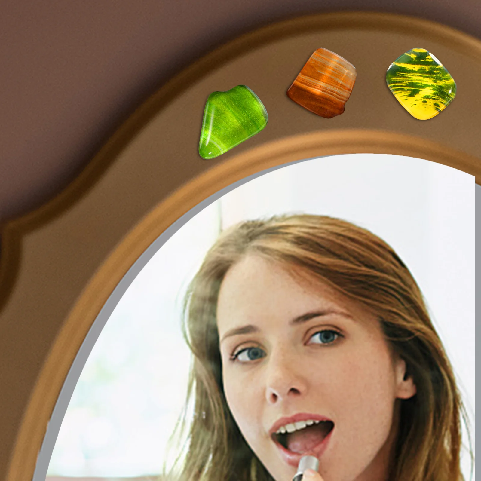 Ромашка Мозаика Детская ваза для цветов DIY Плитка Хрустальное стекло Пилинг и