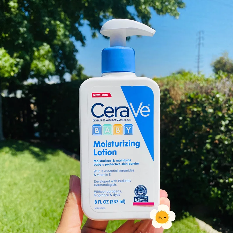 

237ml Original Cerave Baby Moisturizing Lotion Deep Hydrating Long Lasting Nourishing Body Cream Skin Care Winter Daily Care