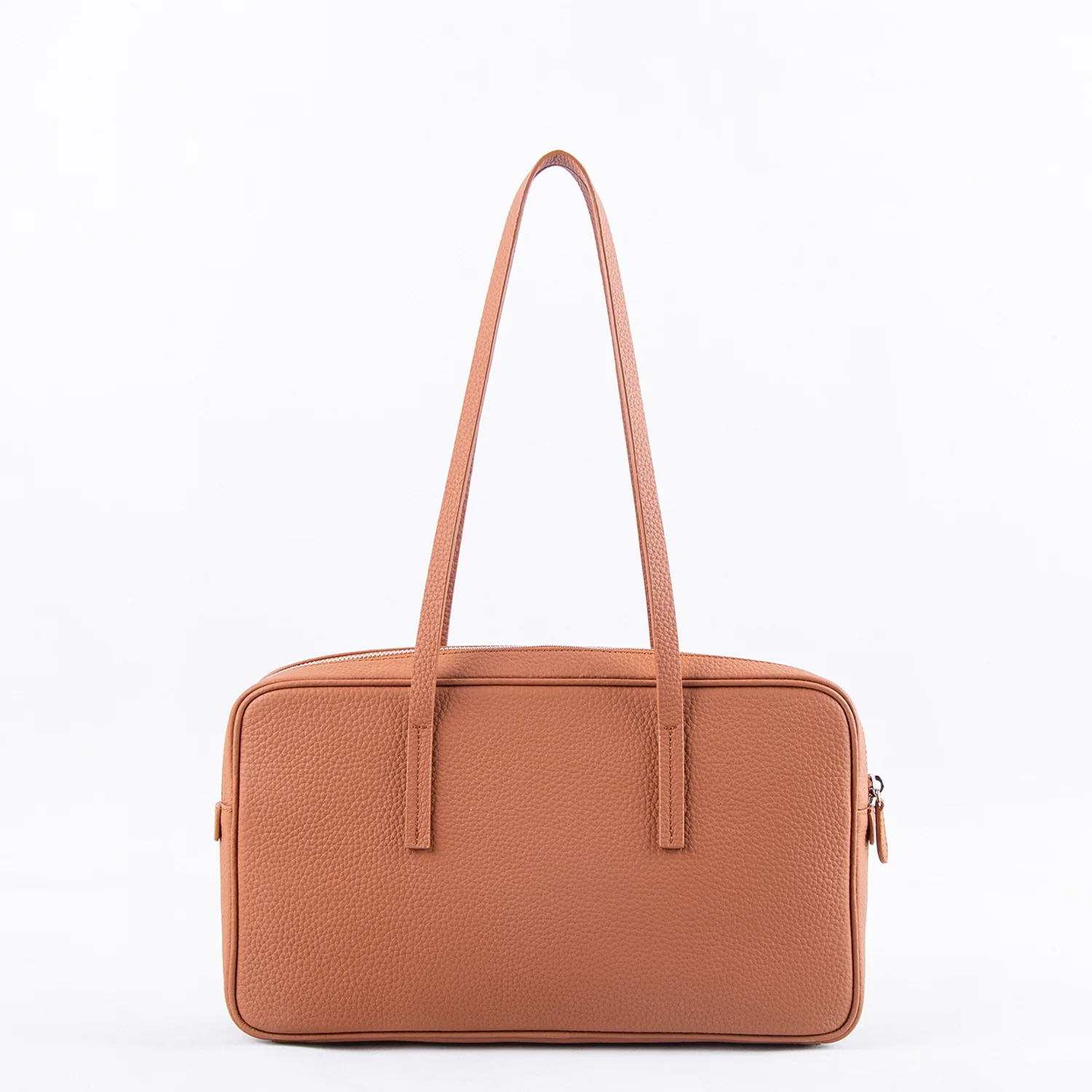 

Fashion Korean Retro Boston Bags Women's One Shoulder Underarm Top Layer Leather Square Bag Ladies Handbag Luxury Designer 2022