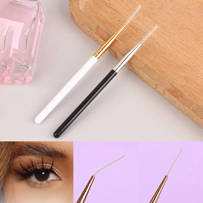 

1Pc Makeup Eyelash Brushes Disposable Crystal Eyebrow brush Diamond Handle Mascara Wand Applicator Lashes Extension Tools