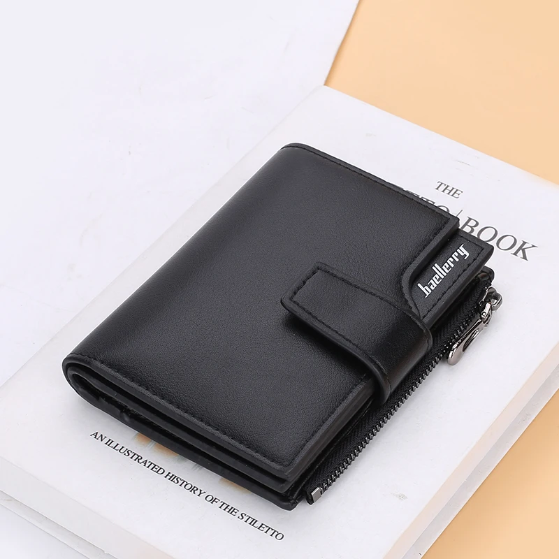 baellerry маленький Кошелек мужской кожи бумажник женский кожа портмоне мужское
