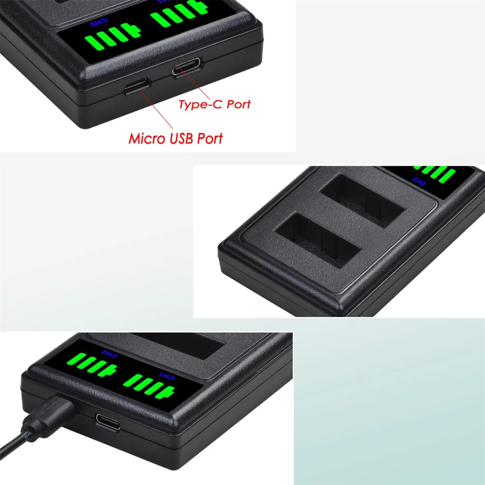 Аккумулятор PG1050 емкостью 1180 мАч для SJCAM SJ4000 SJ4000WIFI SJ5000WIFI SJ5000PLUS SJ6000 WIFI M10 SJ9000 EKEN H8 R H9