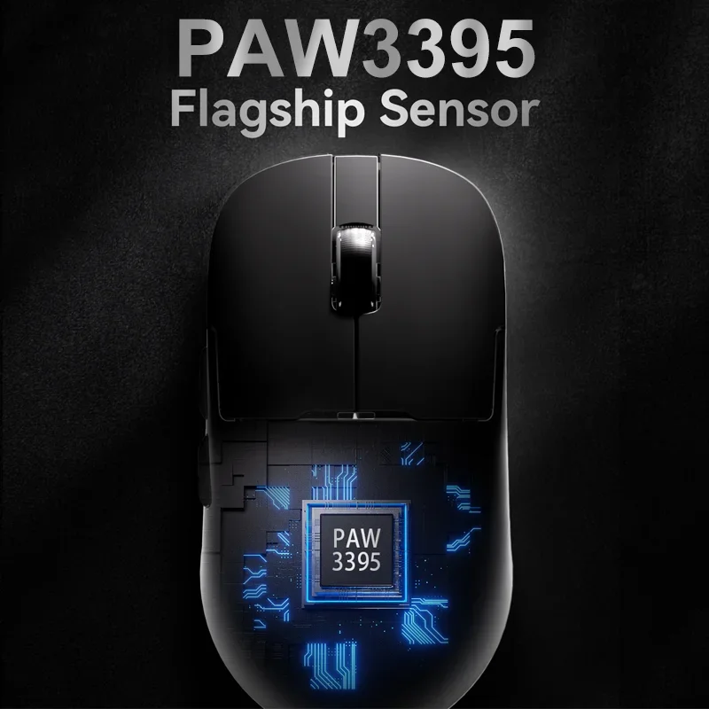 Jimitu X AJAZZ AJ179 PRO PAW3395 Легкая беспроводная мышь с магнитной зарядкой эргономичная