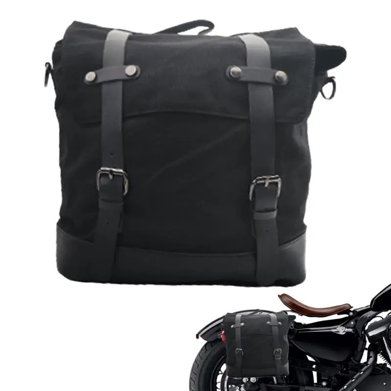 

Боковые сумки-седла для мотоциклов, дорожные чемоданы в стиле ретро, универсальные водонепроницаемые Аксессуары для велосипеда, дорожного и электрического велосипеда