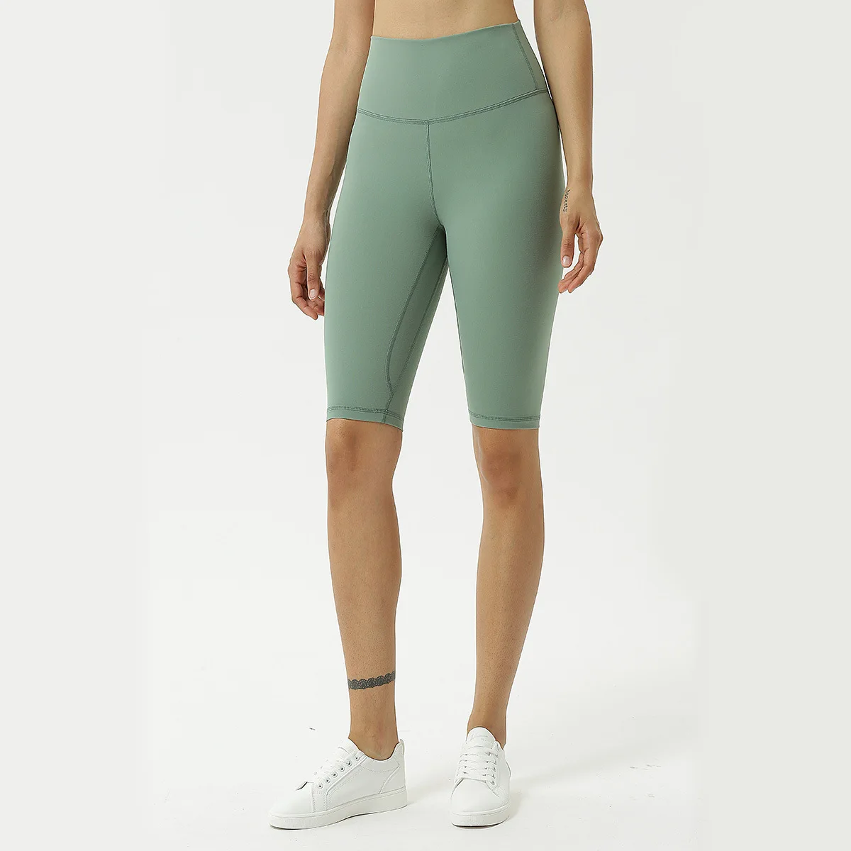 

Nude yoga pants (female), double-sided scrub yoga pants, running fitness pants, hip lifting pants (female)