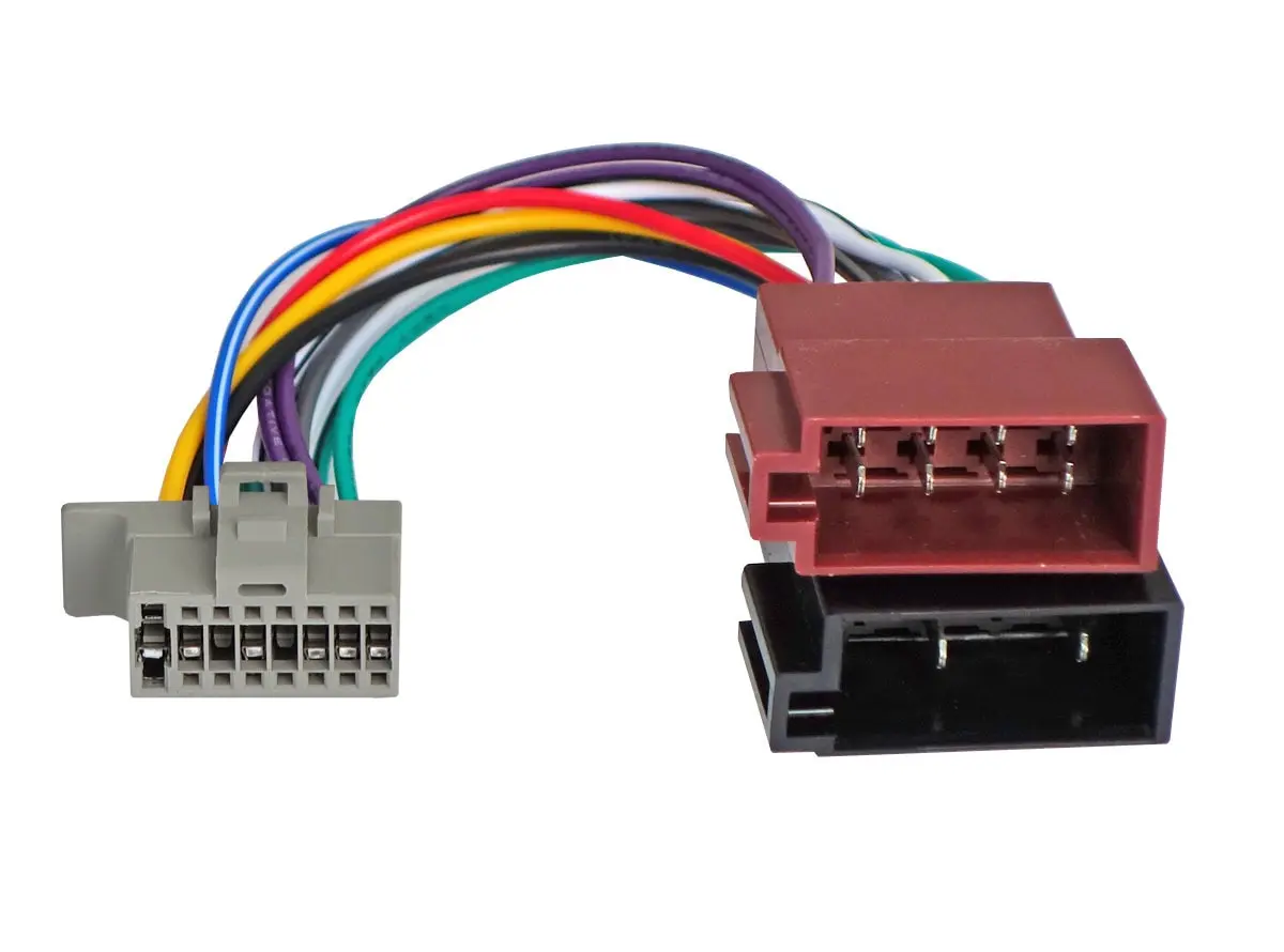 Разъём для автомагнитолы Panasonic CQ C-/DFX-/DP-/HR-/HX-/MX-/RD-/RDP-/RX-/VCD-series 16-pin CARAV 15-105 - купить по