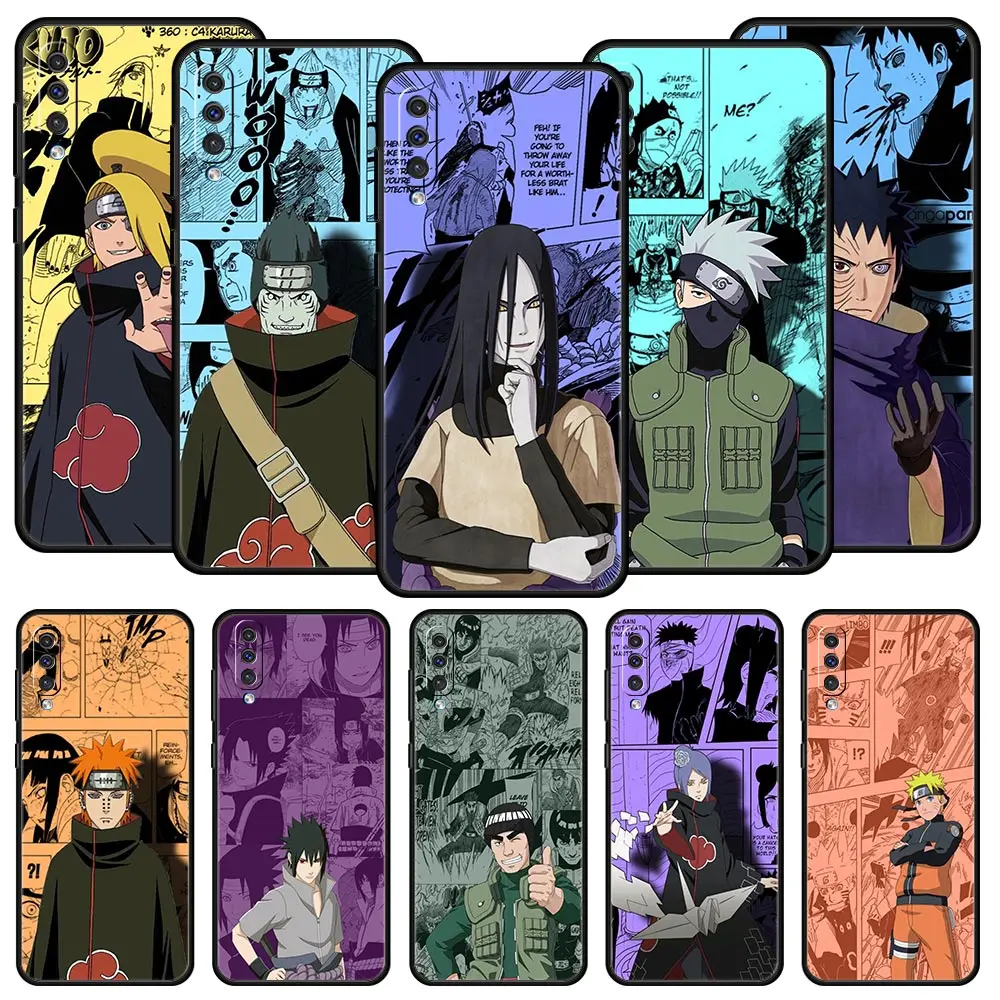 

Anime Naruto Kakashi Phone Case For Samsung Galaxy A12 A32 A50 A70 A20E A20S A10 A10S A22 A30 A40 A52S A73 A53 A72 5G A02S Cover
