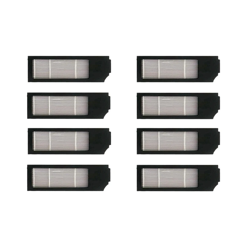 

8 Pieces Robotic Vacuum Cleaner Filter For Ecovacs T10/T10 Turbo Series Robot Parts Accessories
