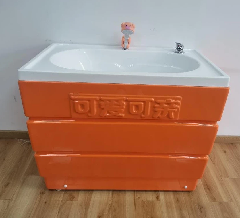 

Baby Washing Basin Indoor Baby Tub Freestanding Acrylic Baby Tub