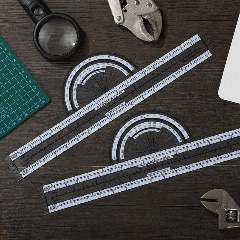 2-пакетный плоттер инструмент для плотков авиационный WAC диаграммы воздушной