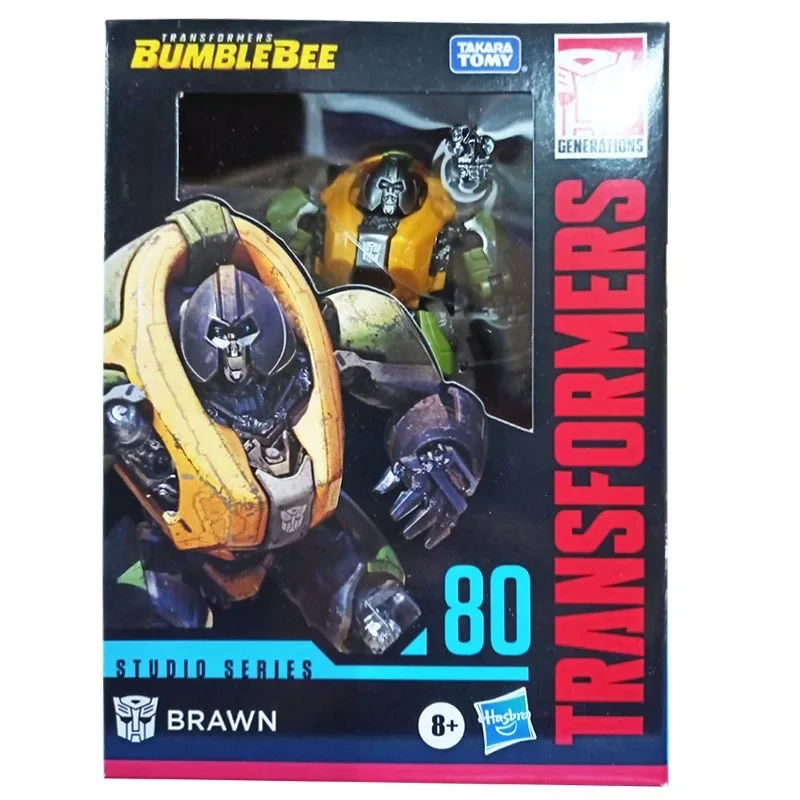Оригинальные трансформеры Takara Tomy Hasbro Studio Series SS80 Brawn Transformers классические игрушки