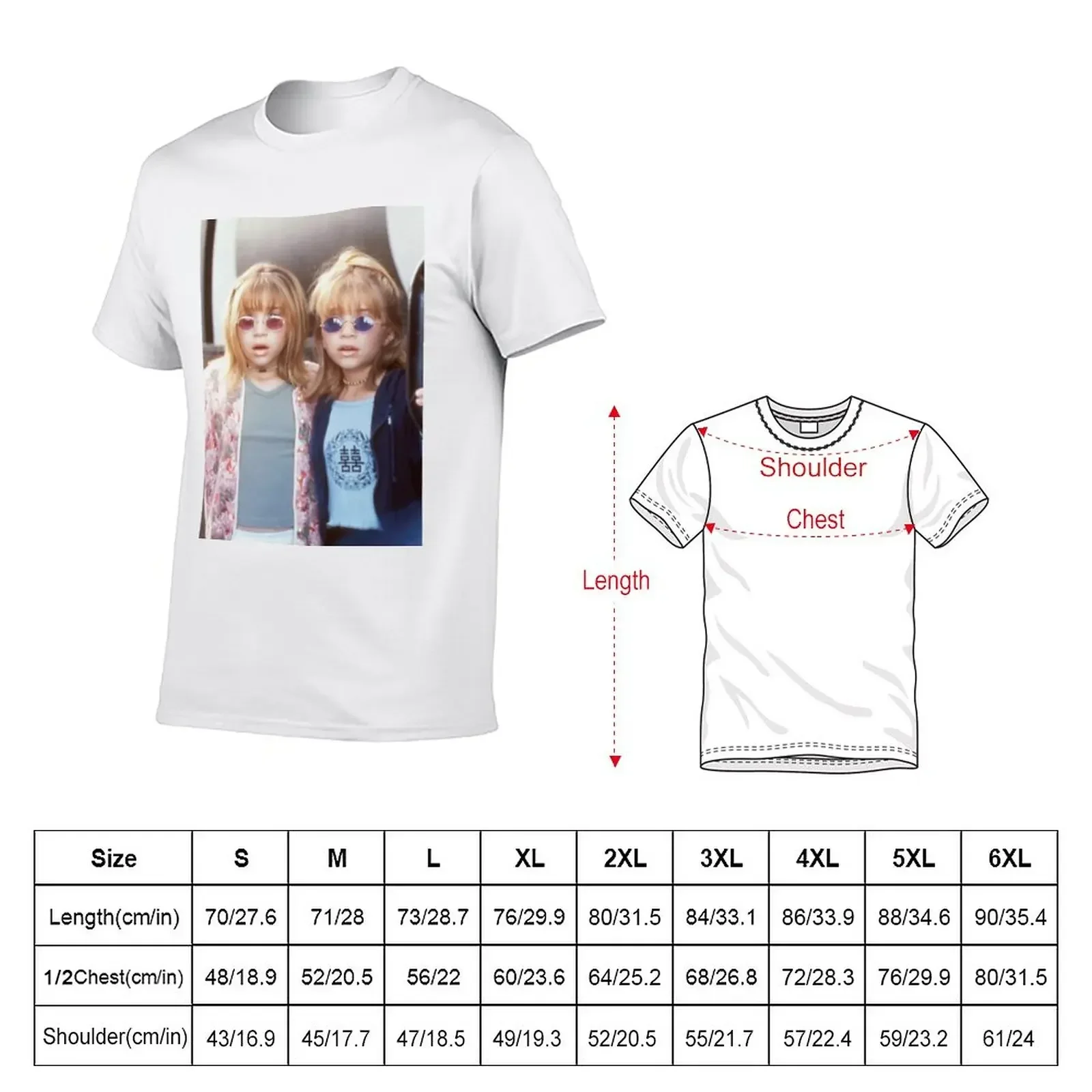 Футболка Ashley and Mary Kate изящная винтажная одежда облегающие футболки для мужчин