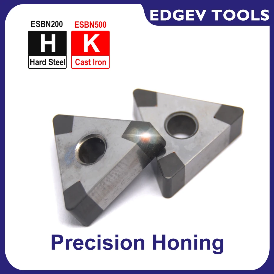 EDGEV Cbn Insert TNGA160404 TNGA160408 TNMG160404 TNMG160408 CNC Turning Tool Pcbn Tip Cutting Hardened Steel Cast Iron Metal