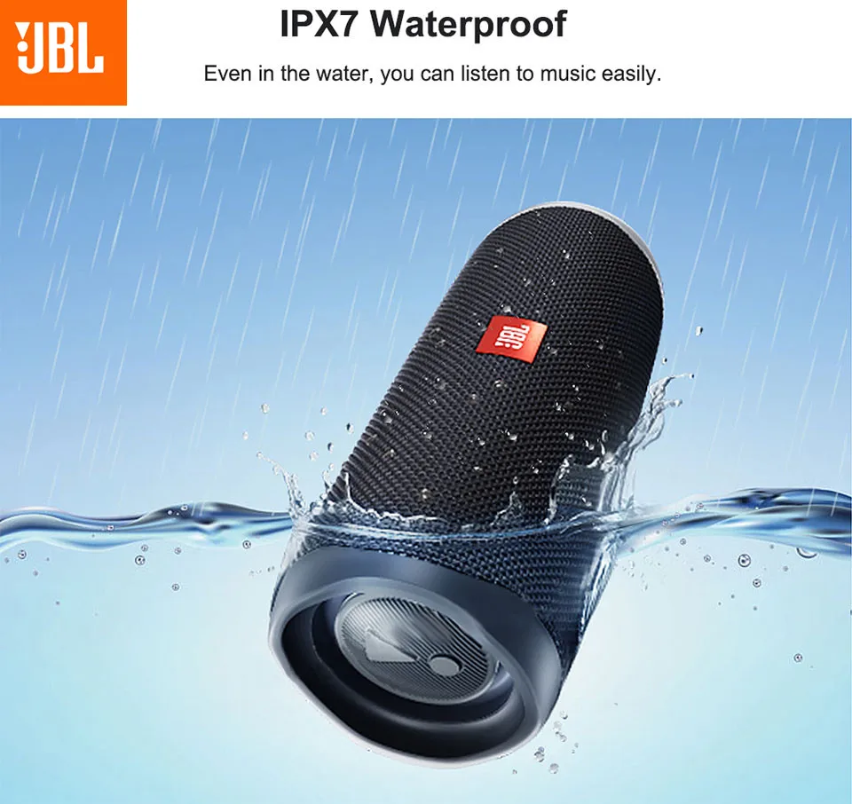 Bluetooth-Колонка JBL Flip 5 IPX7 водонепроницаемая |