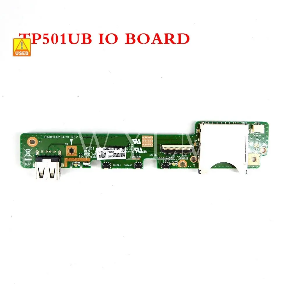 TP501UB плата ввода-вывода для Asus TP501 TP501U TP501UB R518UA TP501UA плата ввода-вывода Usb плата питания