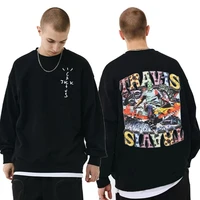 2022 new travis scott hip hop double sided print sweatshirts men women brand pullovers cactus jack graphic pullover streetwear