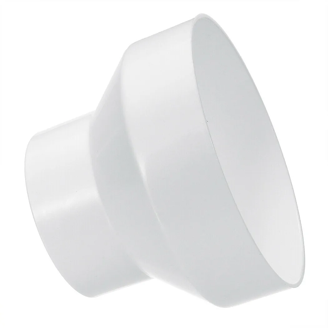 

1PC 150 To 100 ABS Plastic Ventilation Pipe Reducer Adapter Pipe Fittings Non-toxic And Hard For Air Ventilation Systems