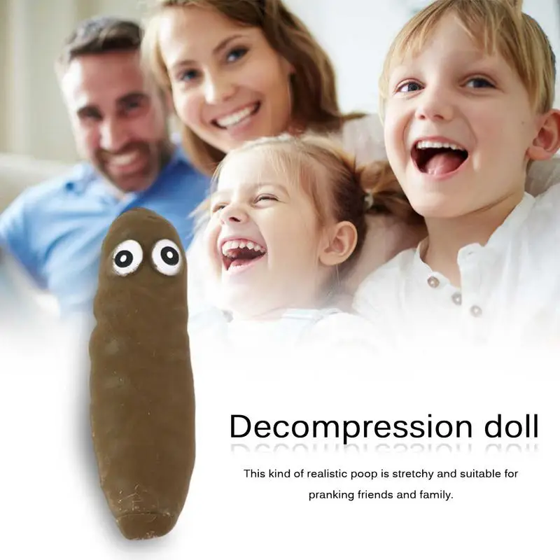 

Decompression Toy Retractable Poop Pressure Ball For Kid Stretchy Fake Poop Stress Balls Squeezing Stress Relief Ball For Spoof