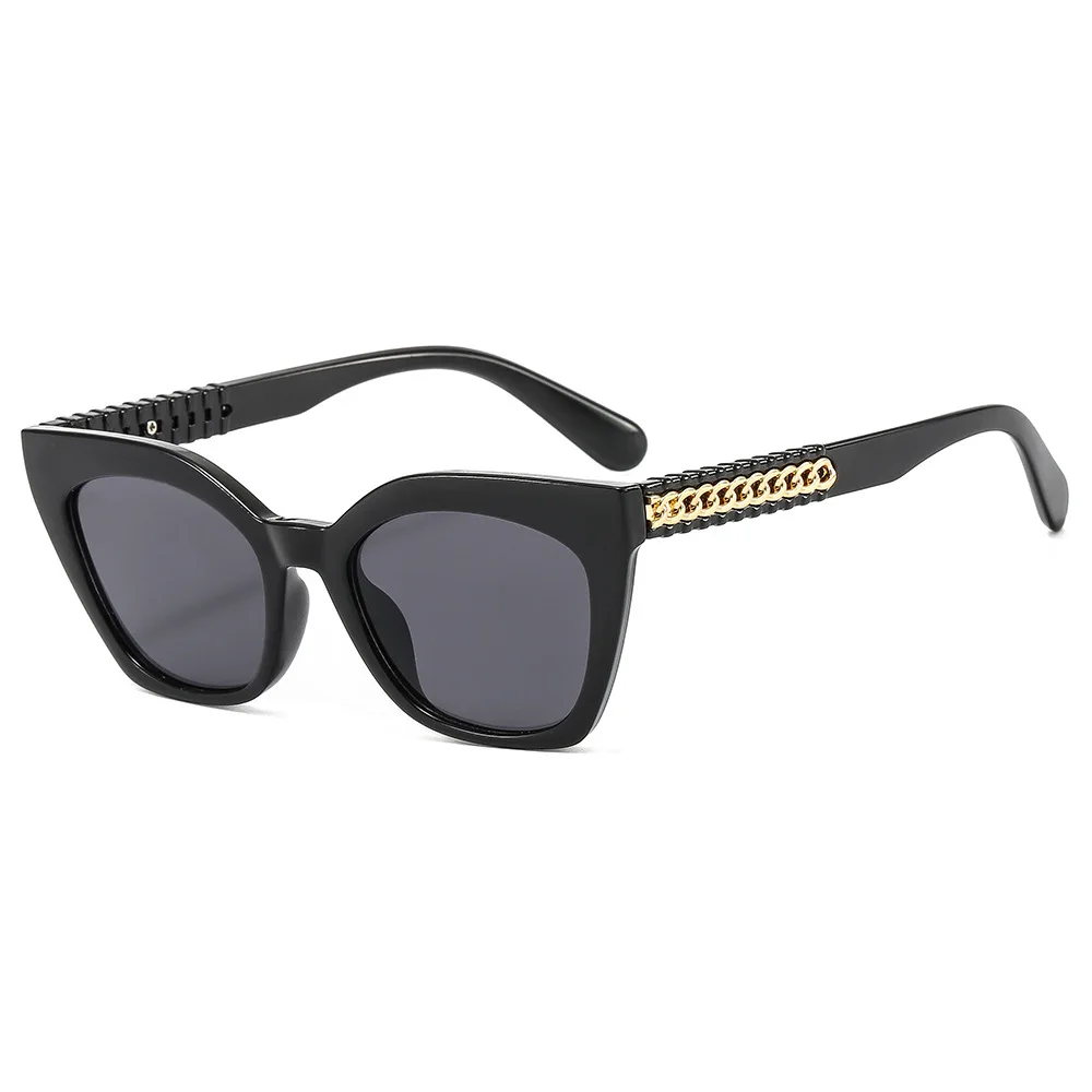 

2022 New Fashion Modern Retro Square Catwalk Light Luxury Sunglasses Ins Net Red Sunglasses Luxury Designer