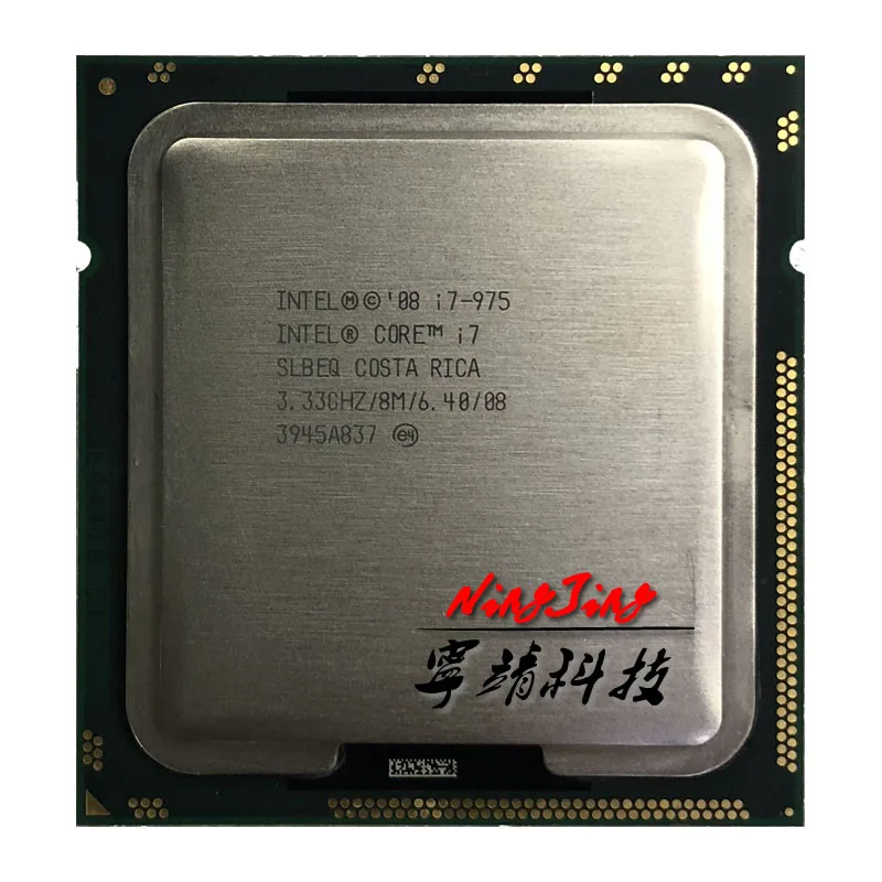 

Процессор Intel Core i7-975 Extreme Edition i7 975 3,3 ГГц четырехъядерный восьмипоточный ЦПУ L2 = 1 Мб 130 Вт LGA 1366